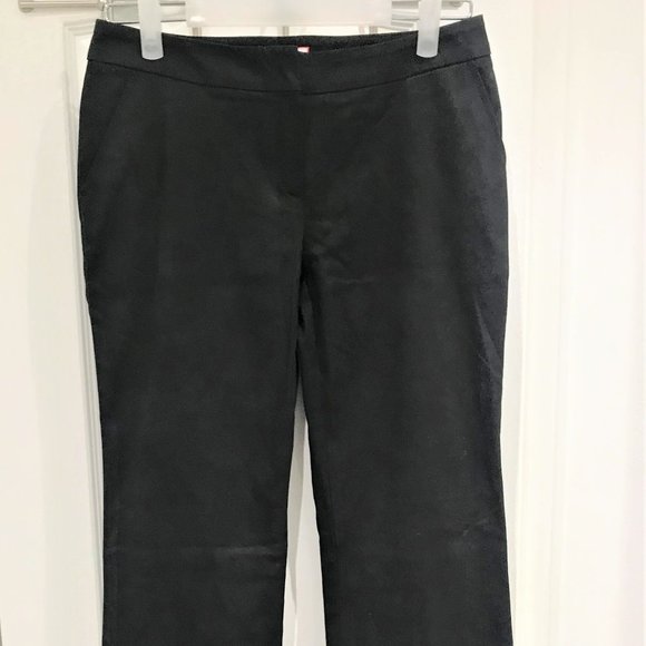Max & Co. Black Zip Up Chino Trouser Pants Made in Italy Size 10 - Picture 2 of 7